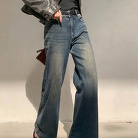 Ladies Wide Leg Jeans