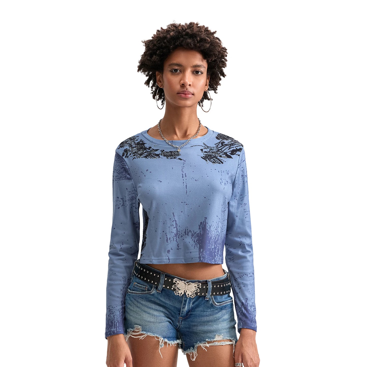 Aesthetic Gothic Crop Tee