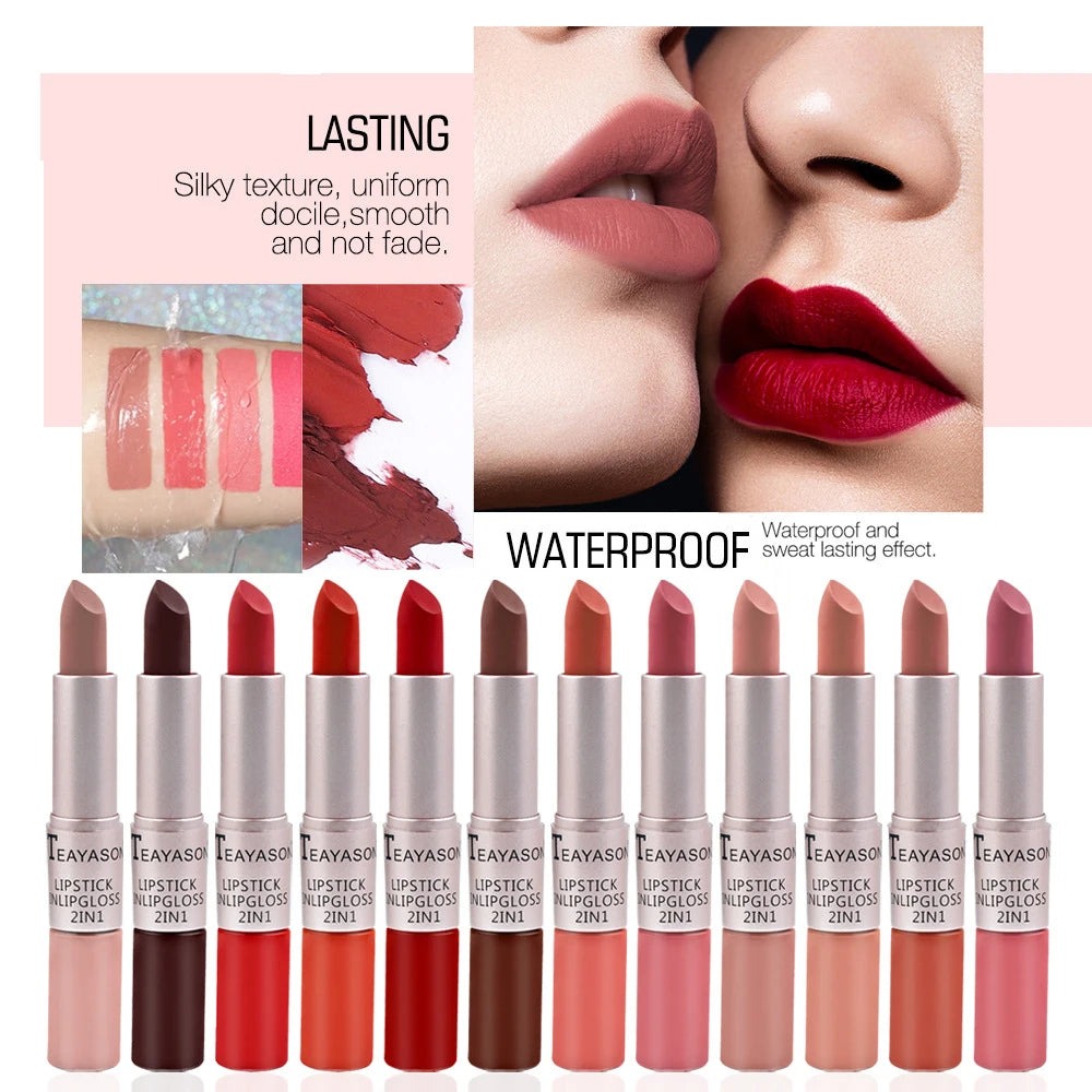 Double-Head Velvet Matte Duo