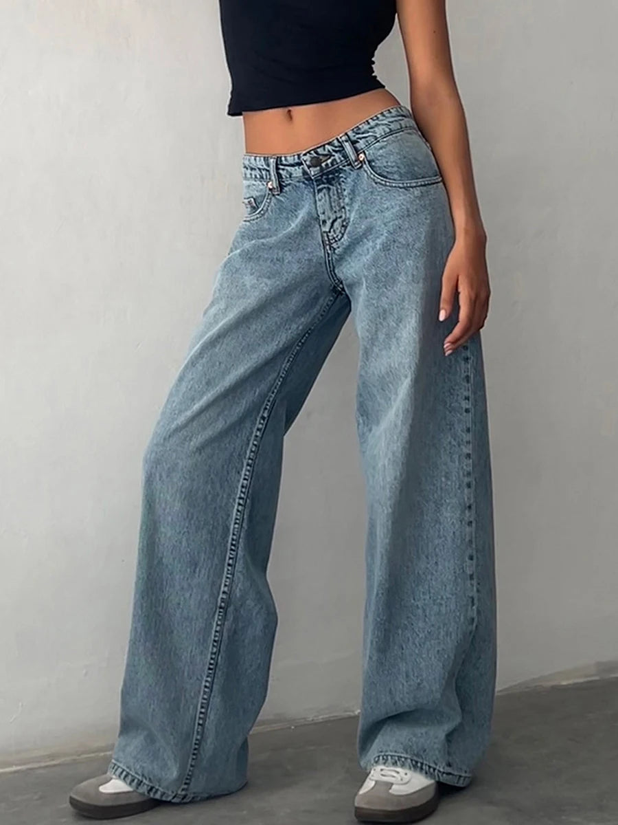 Straight  Baggy Boyfriend Jean
