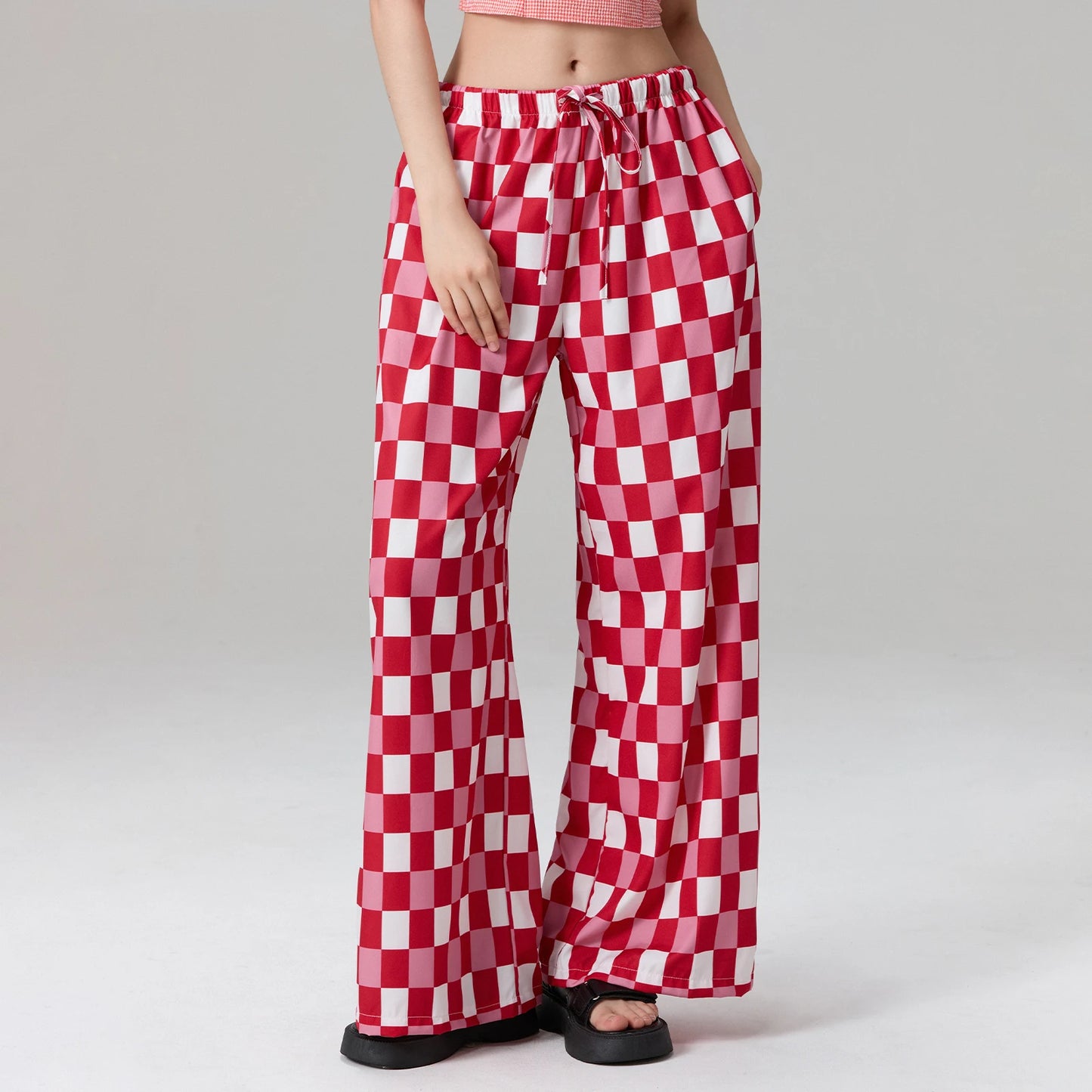 Elastic Waist Streetwear Trousers
