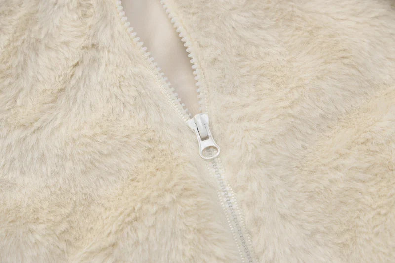 Soft fur jacket