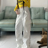 White Cargo Parachute