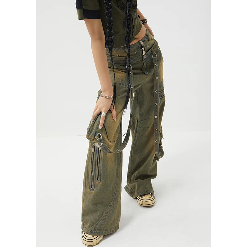 American Retro Hiphop Boyfriend Jeans