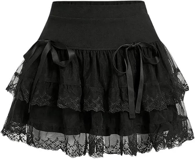 Mid-Waisted Mini Skirts