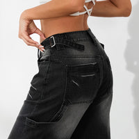 women Low Rise Boyfriend Jeans