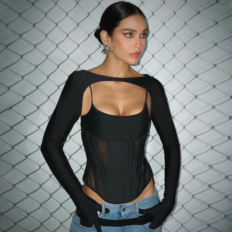 Women's 2-Piece Long Sleeve Top & Pants Set