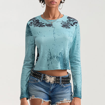 Aesthetic Gothic Crop Tee