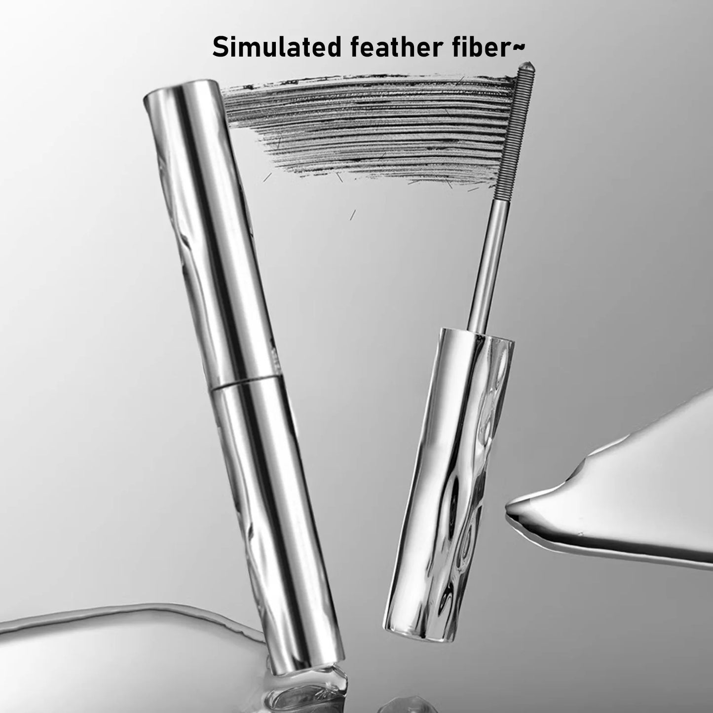 Metallic Tube Silk Fiber Mascara