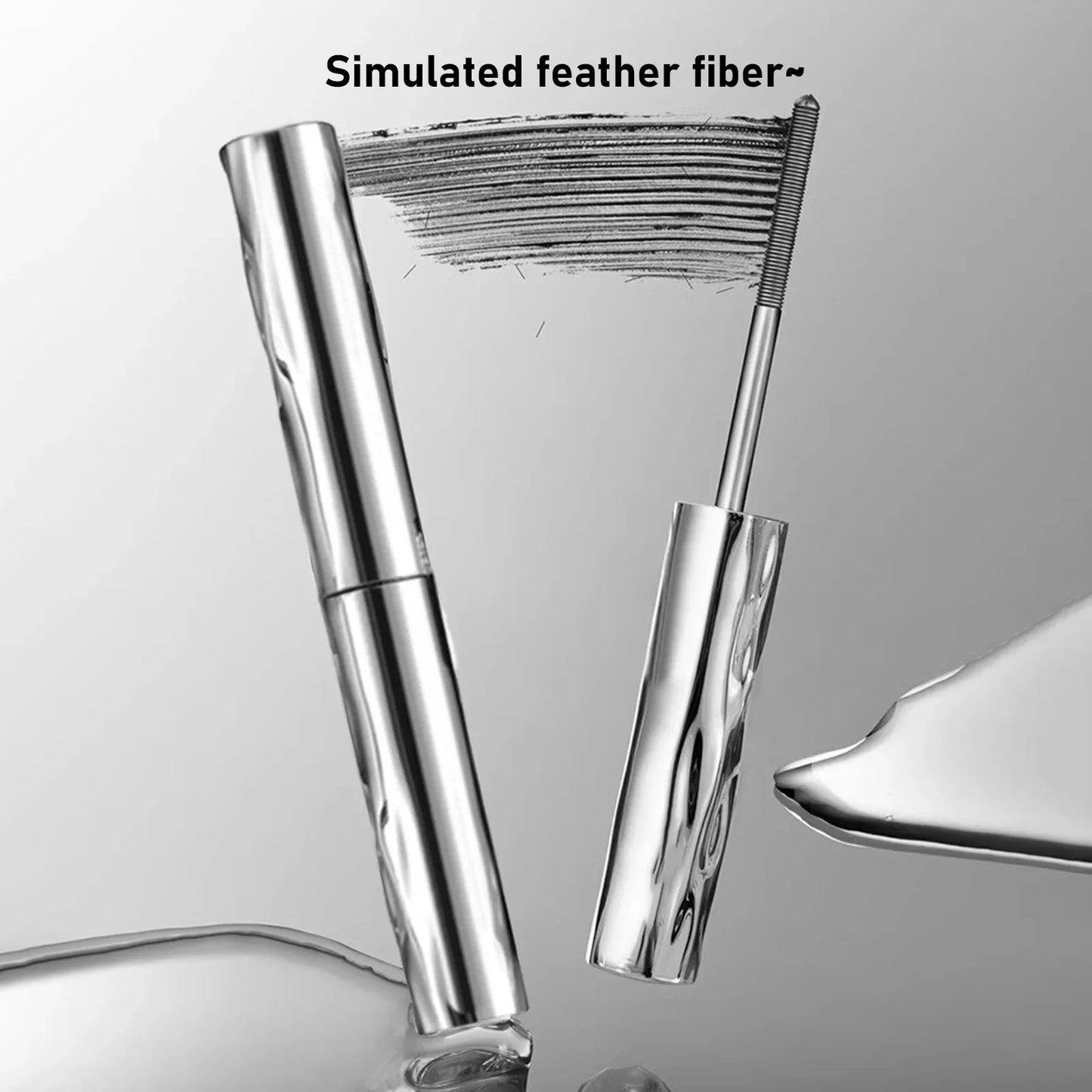 Metallic Tube Silk Fiber Mascara