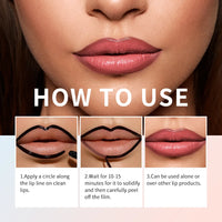 Peel-Off Tattoo Lip Liner