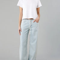 Women’s Drawstring Loose Fit Jeans