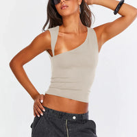 Skew One Shoulder Top