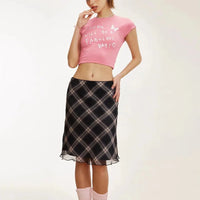 Sexy Mesh High Waist Mini Skirt