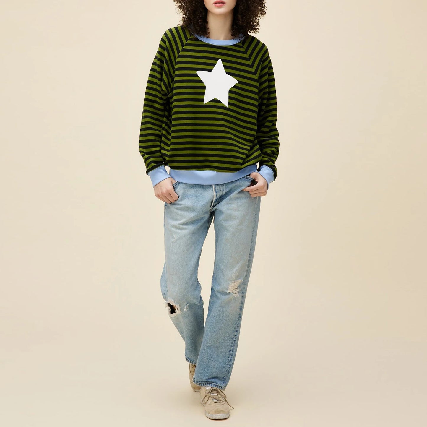 Oaklyn Oversized Crew Neck Pullover Sweater