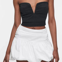 Trendy Streetwear Bubble Skirt
