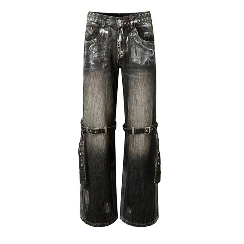 Black Baggy Boyfriend Jean