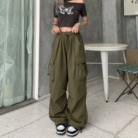 Korean Vintage Cargo Pants