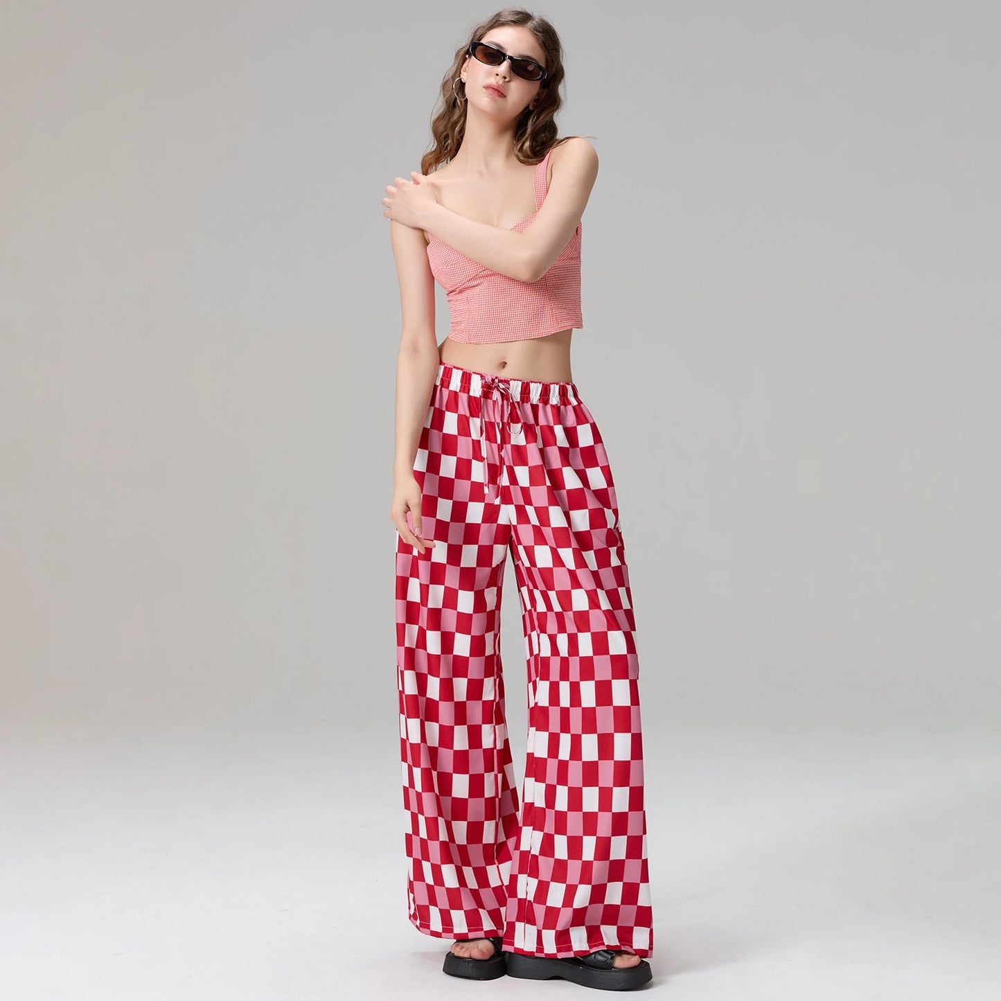 Elastic Waist Streetwear Trousers