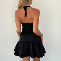 V Neck Halter Top