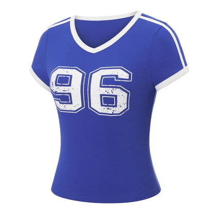 Babe  V Neck Tee