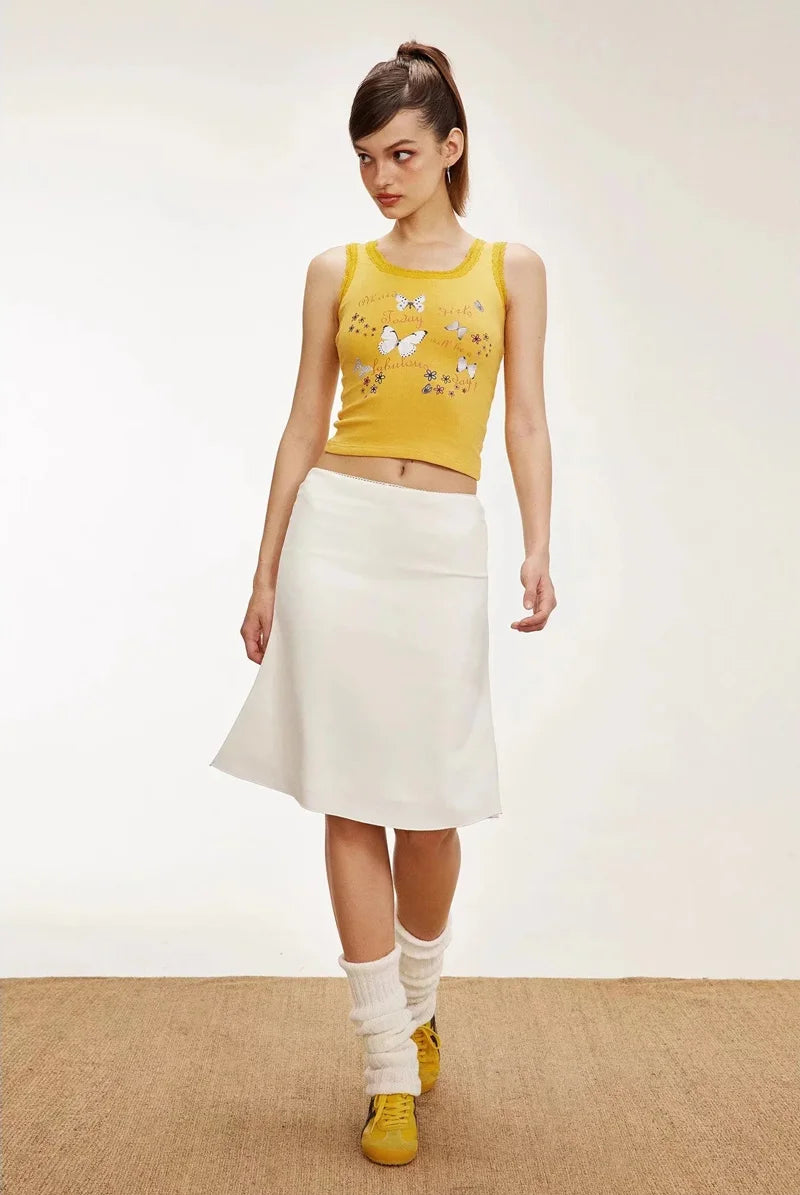 Sexy Mesh High Waist Mini Skirt