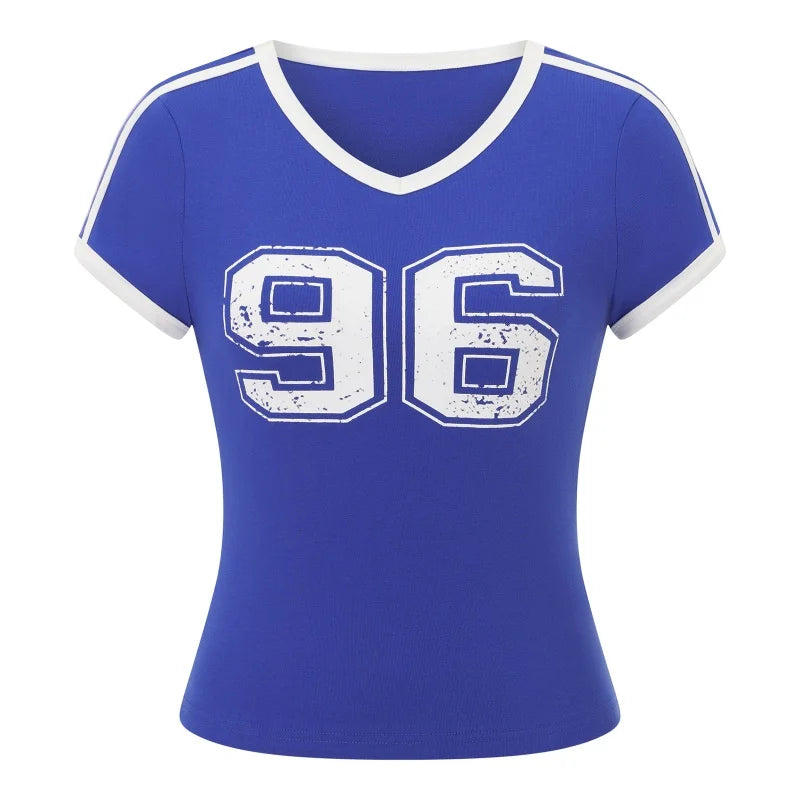 Babe  V Neck Tee