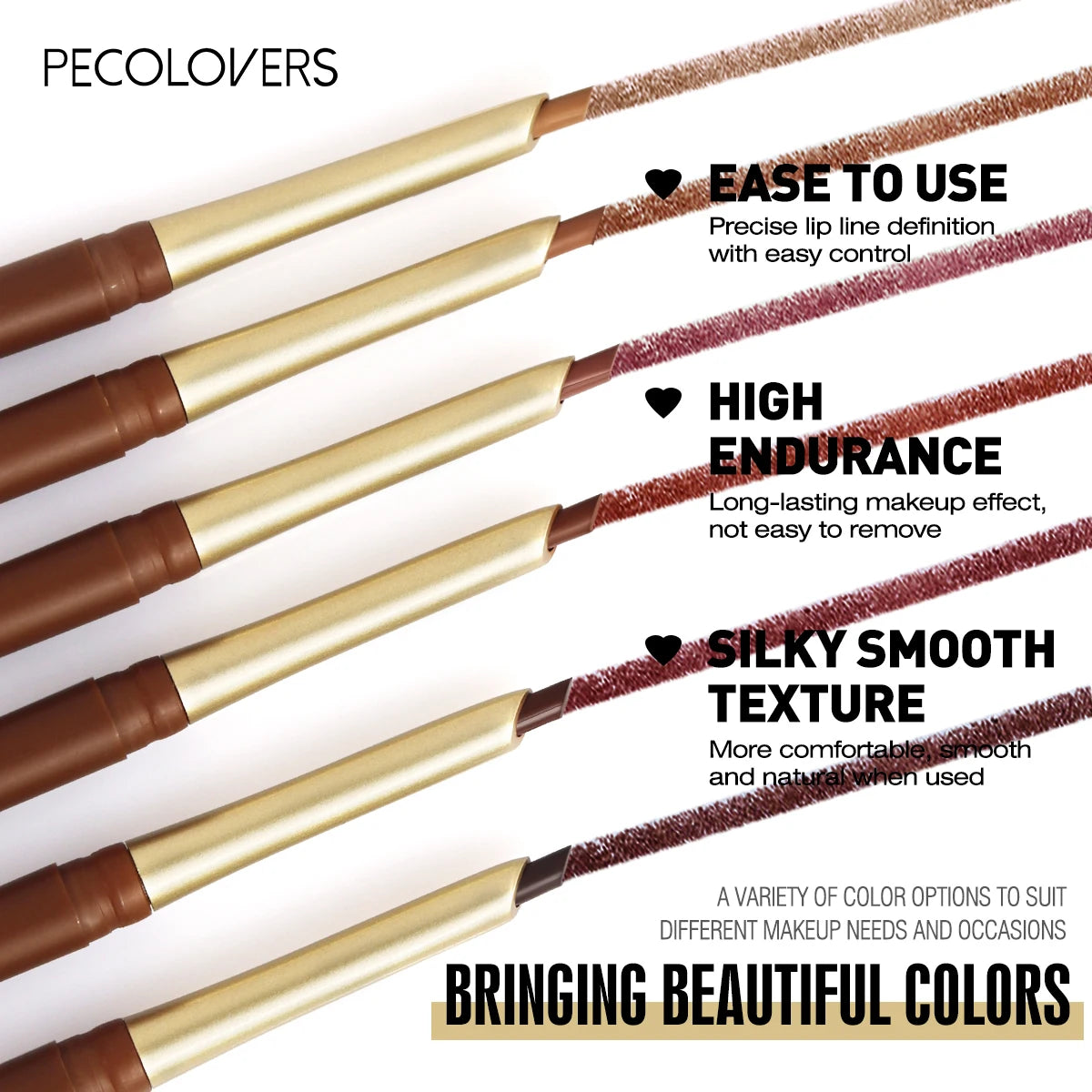Bevel-Edge Matte Lip Contour Pencil