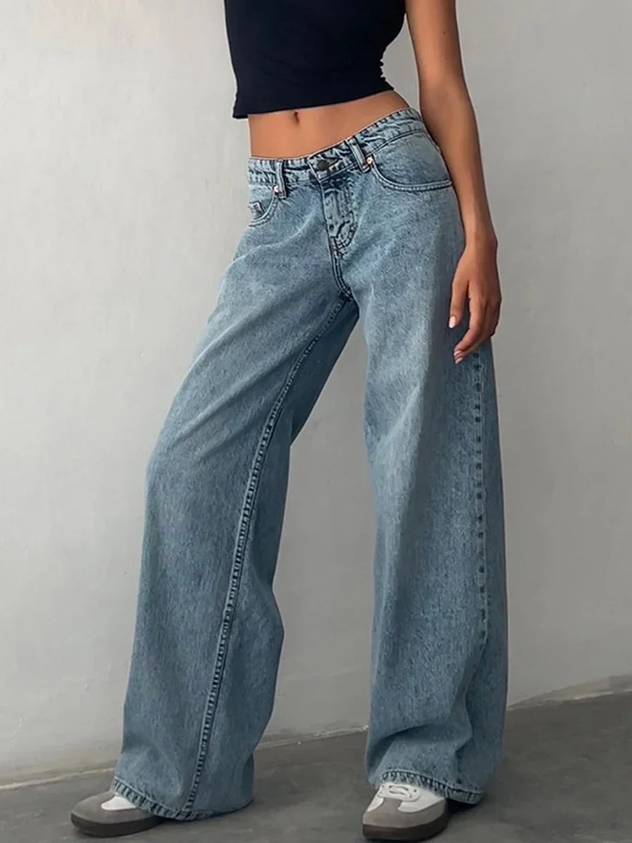 Straight  Baggy Boyfriend Jean