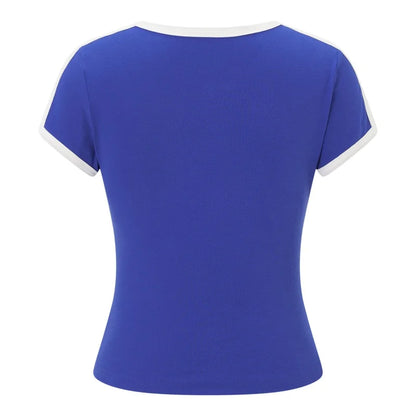 Babe  V Neck Tee
