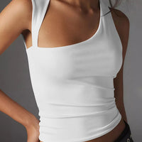 Seamless Asymmetric Tank Top