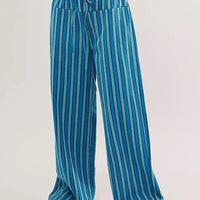 Women’s Baggy Striped Wide Leg Pants
