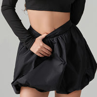 Bubbly Poplin Mini Skirt
