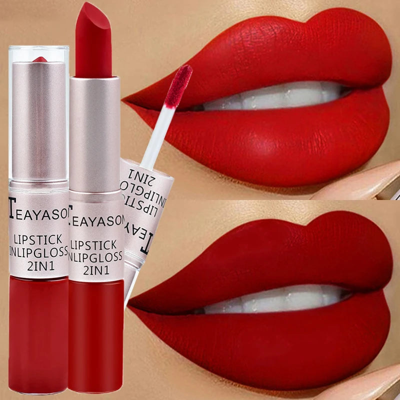 Double-Head Velvet Matte Duo