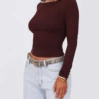 Long Sleeve Basic Tee Top