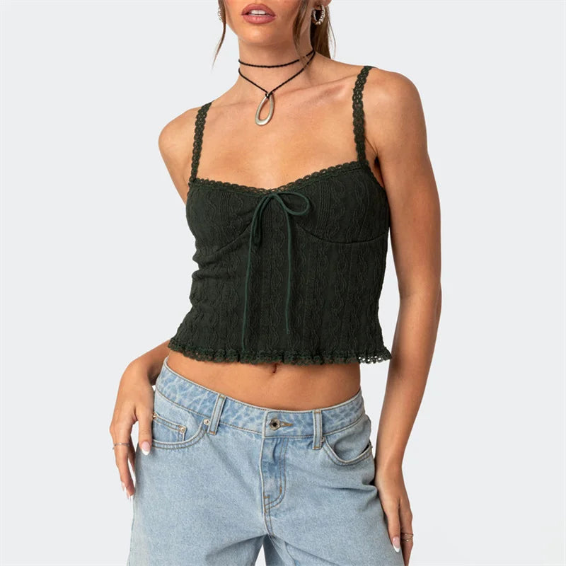 Spaghetti-Strap Cami Tank Top