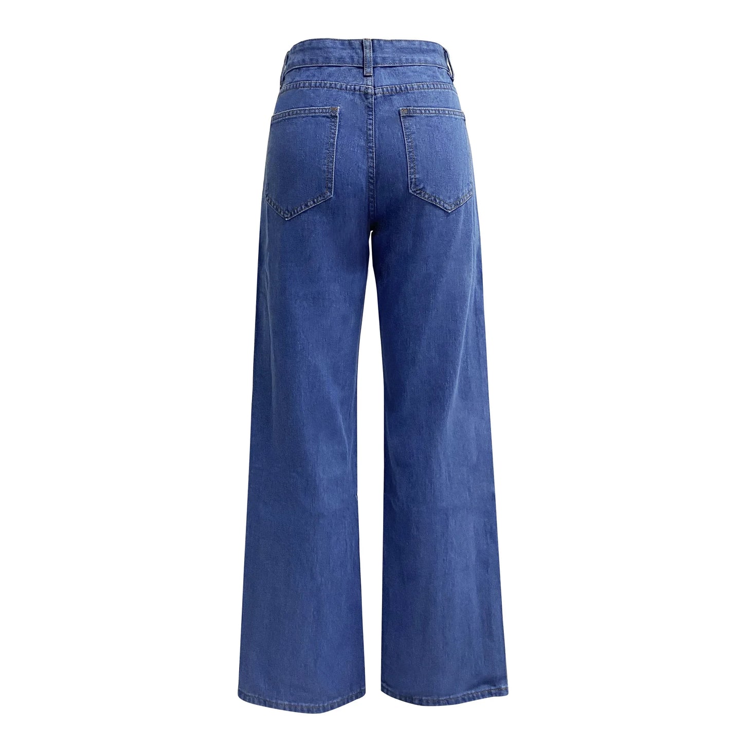 Fashoin Ultra High-Rise Straight-Leg