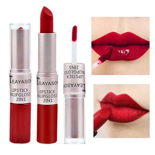 Double-Head Velvet Matte Duo
