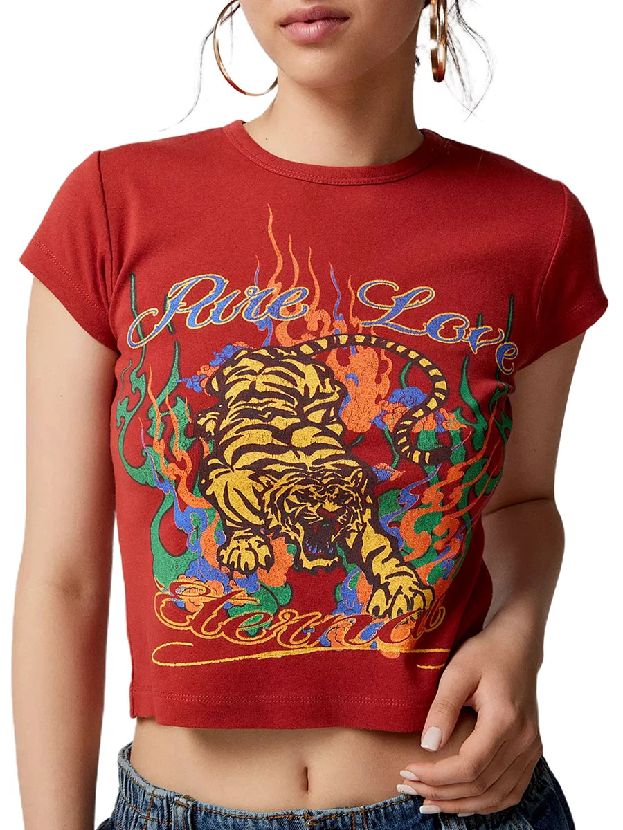 Short-Sleeve Crew Baby Tee