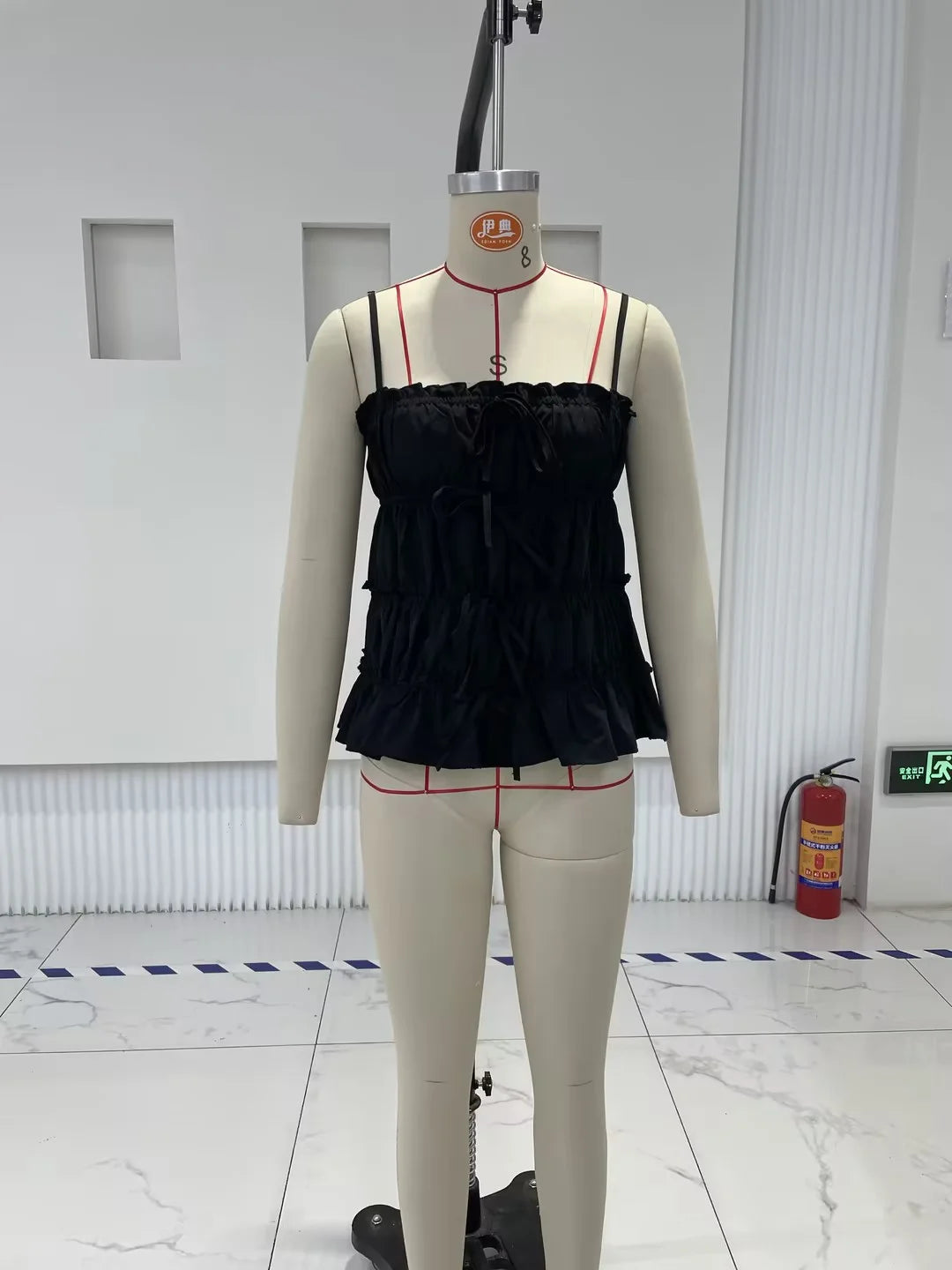 Eva Open Tie Front Camisole