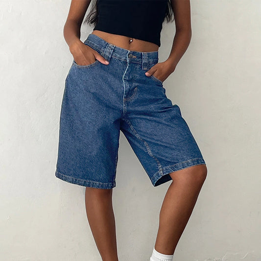 Snapshot Below-Knee Denim Short