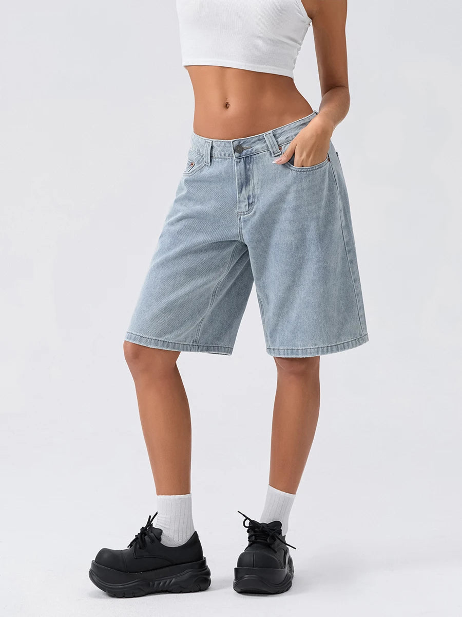 Snapshot Below-Knee Denim Short