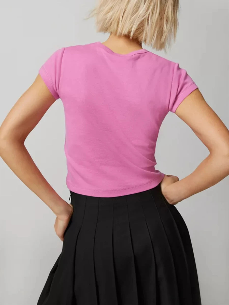 Short-Sleeve Crew Baby Tee