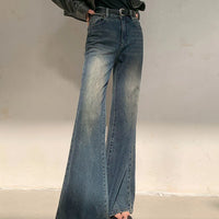 Ladies Wide Leg Jeans