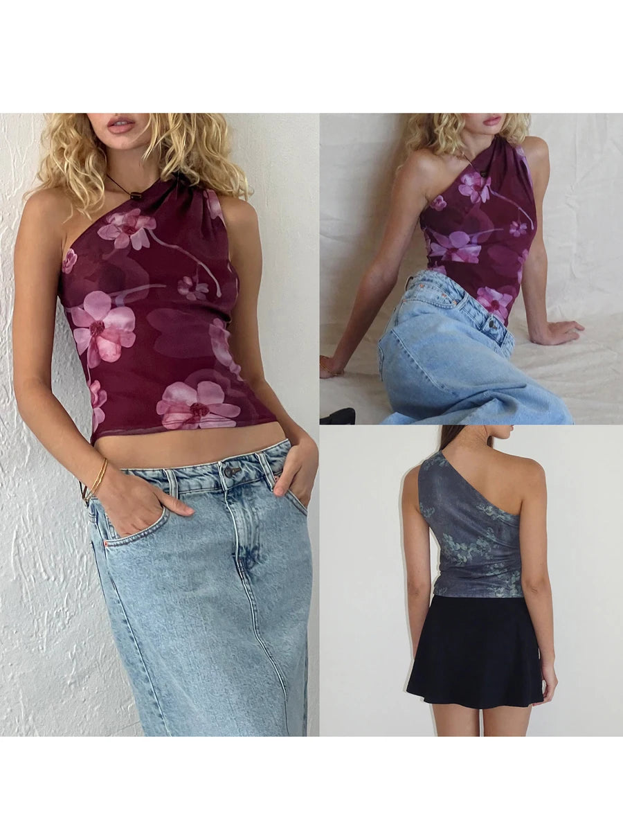 Flower Printed Camisol Top