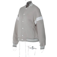 Drawstring Loose Jacket Coat