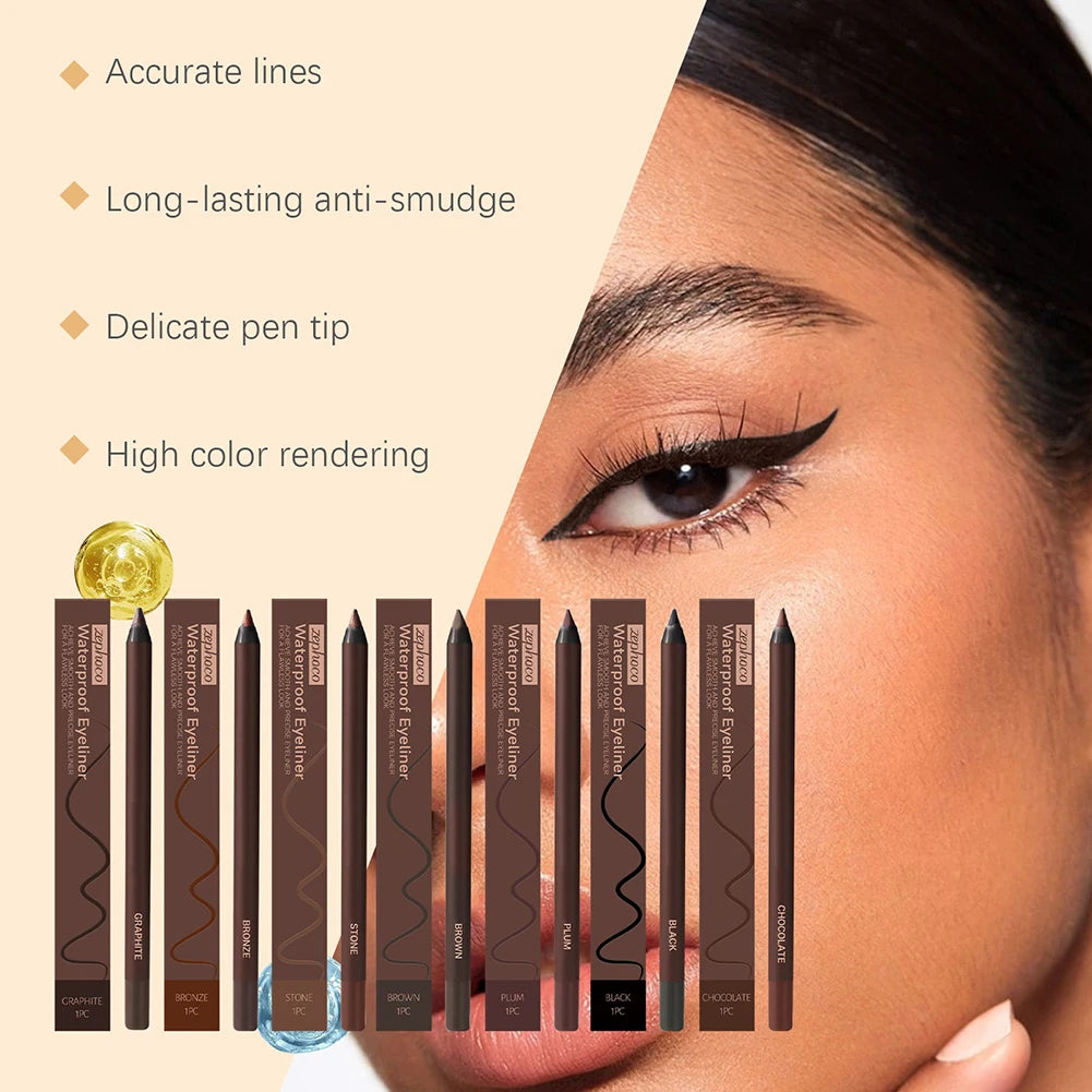 Stay-Locked Waterproof Gel Eyeliner