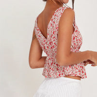 Floral Print Tank Top