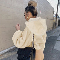 Soft fur jacket
