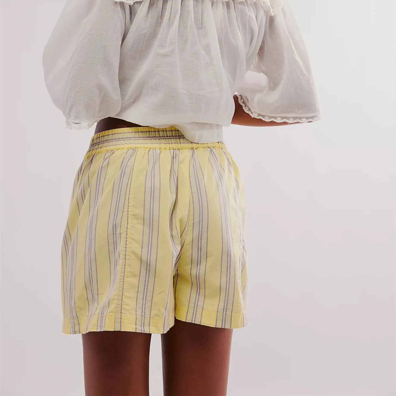 Vacation Beach  High Waist Short